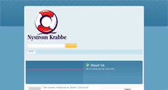 Desktop Screenshot of nystrom-krabbe-as.dk
